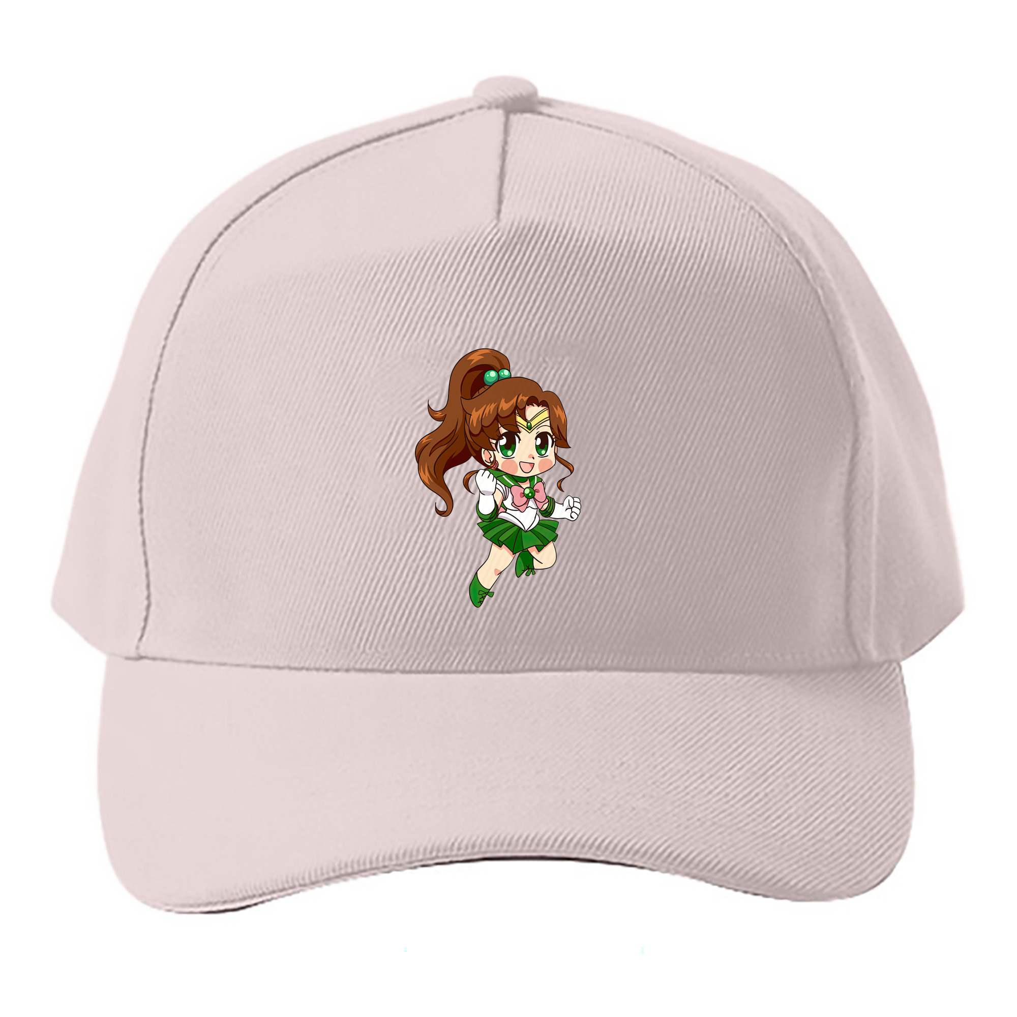 （画像用） 美少女戦士セーラームーン 木野 まこと きの まこと Sailor Moon Kino Makoto （セーラージュピター；Sailor Jupiter） ベースボールキャップ 綿100％ 男女兼用 帽子 スポーツ